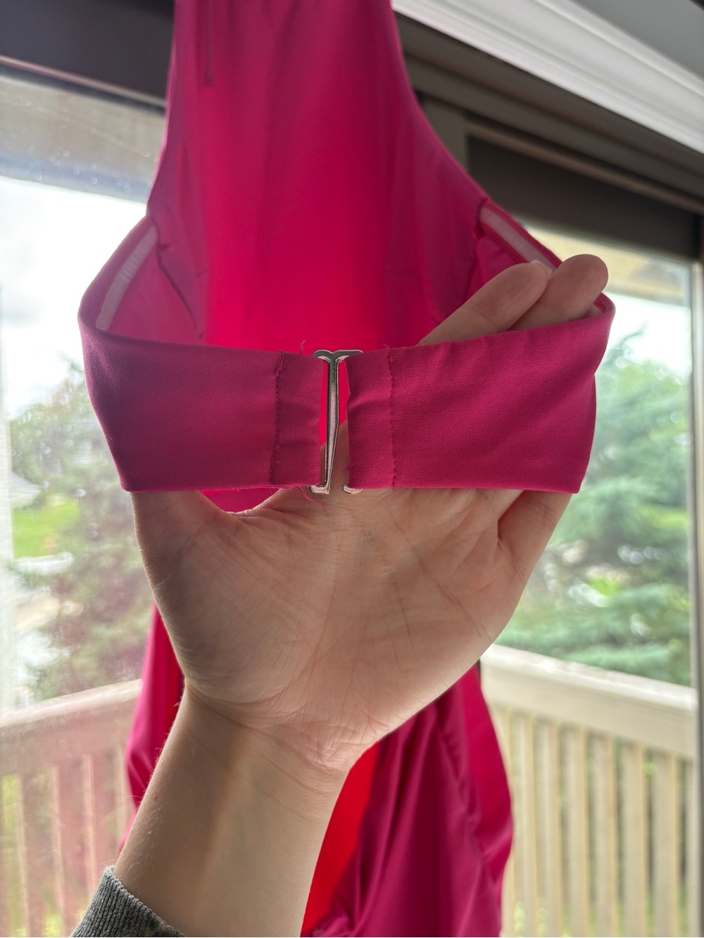 Satin Halter Ruffled Mini Dress - Picture 4 of 4